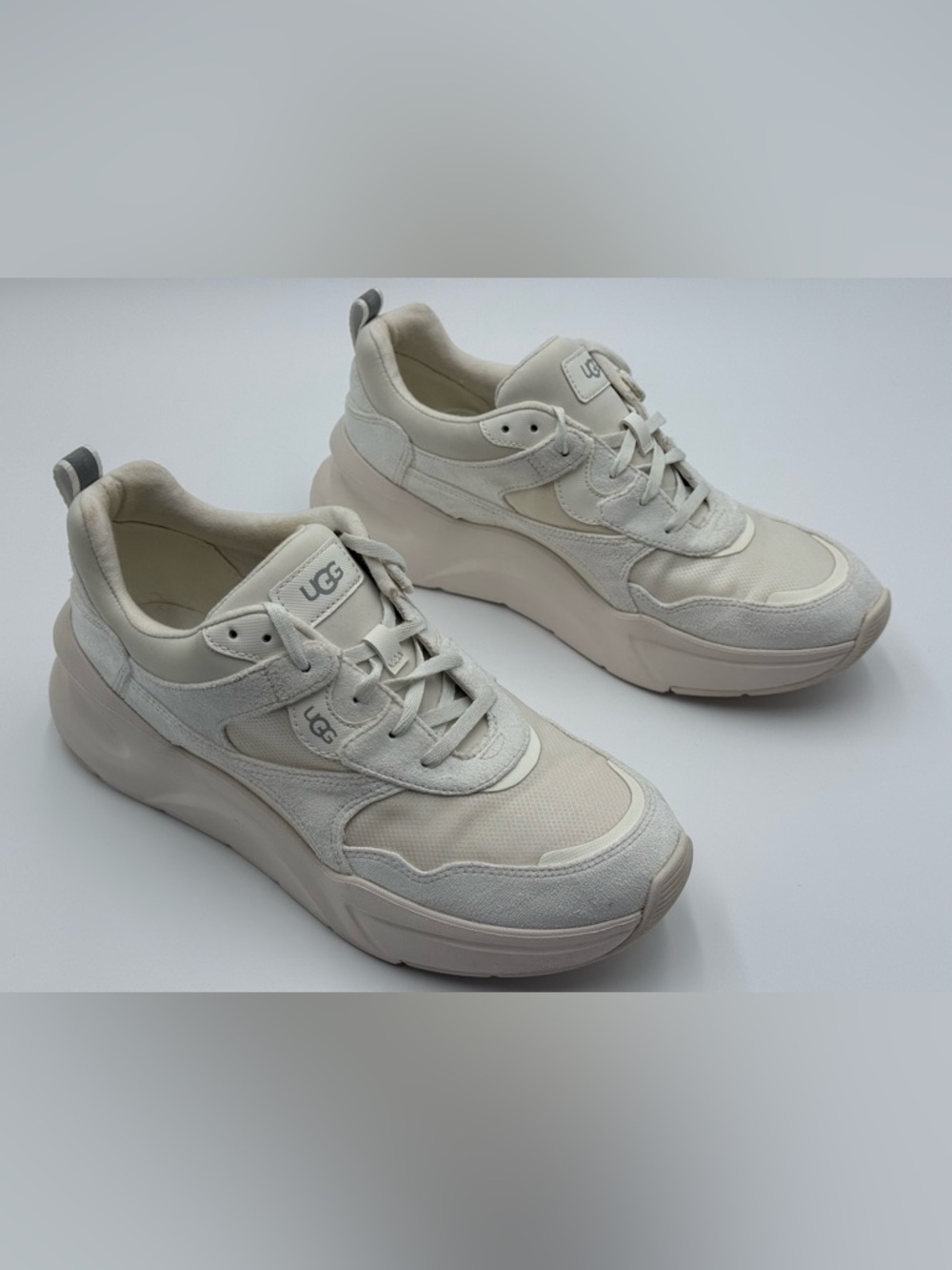 UGG Womens Lo Lowmel in Campfire color. Suede sneakers. Size 9 - Picture 3 of 16